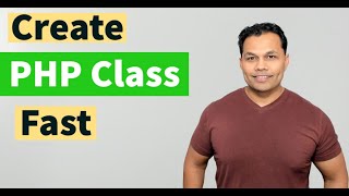 Easiest Way To Create A PHP Class - Code With Mark