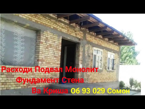 Проект ва Расходи Хона бо Хишти Пухта Бехтарин Проект