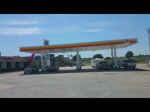 Travel America Center truck stop on north Denton Texas on I-35