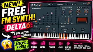 Delta6 is the BEST Free FM Synth I've Found! 🔥This FREE VST Sounds INSANE! screenshot 1