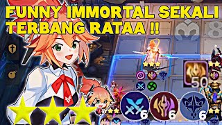 FUNNY IMMORTAL SEKALI TERBANG RATAA !! MEGIC CHEES !!