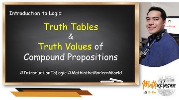 Truth Tables and Truth Values of Compound Propositions || Mathematics in the Modern World