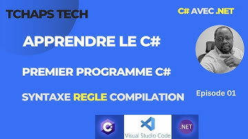 introduction au language C# et .NET avec Visual Studio - Apprendre le C# avec .NET 8 ep-01