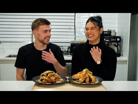 Corn Ribs Recipe Ft. My Fiance  Air Fryer Vs. Baked