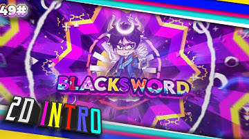 INTRO LOWER THIRD AND OUTRO 2D ALIGHT MOTION ANDROID 100% || PAID BLACKSWORDBG #49