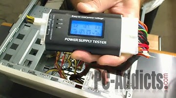Rexus PST-3 Digital Power Supply Tester with LCD - How to test power supply