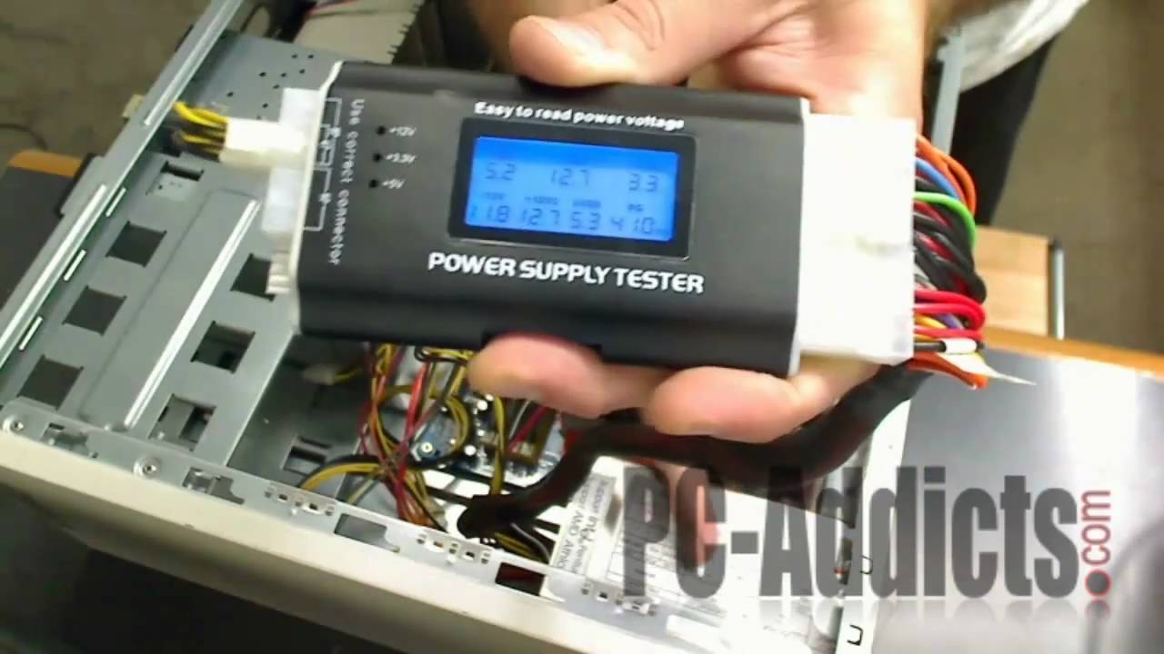 Инструкция power supply tester