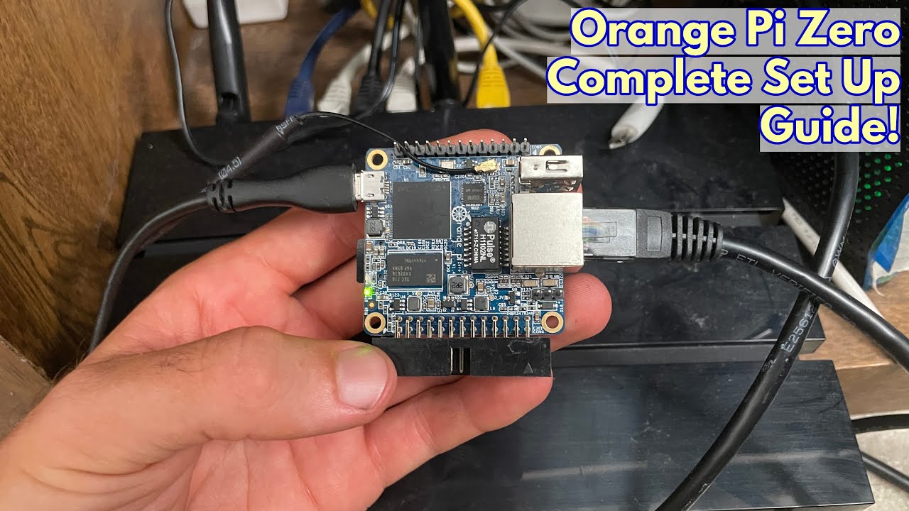 Orange Pi Zero Full Set Up Guide - the affordable Raspberry Pi! 
