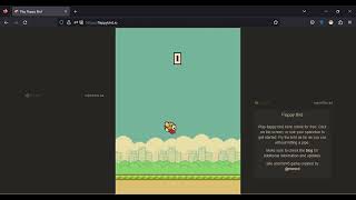 Play Flappy Bird — Mozilla Firefox 2023 09 05 22 25 47 screenshot 5