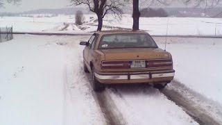1988 Buick Regal Winter Driving