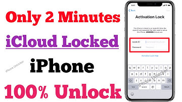 Only 2 Minutes iPhone Activation Lock Unlock 100% Success Works All Models iPhone Any iOS Version