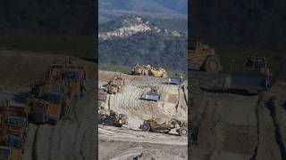 Cat 657 Scrapers on California Earthmoving Project