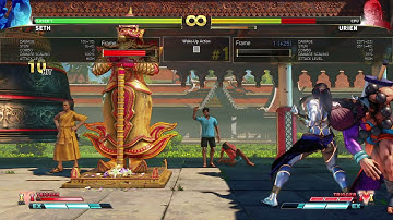 SfV Seth new buff tricks with safe jump bait /vs1 reset setup