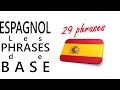 Apprendre l'espagnol - Les phrases de base