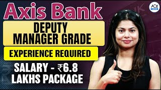 Axis Bank CBG Relationship Manager Program 2026 | Complete Eligibility Criteria | By Udisha Ma'am