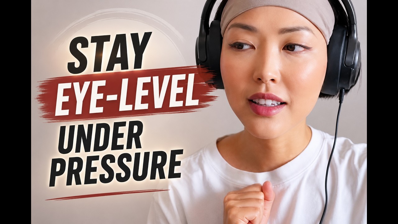 How to Stay Eye-Level Under Pressure