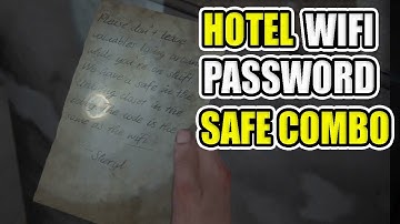 How to Open Hotel Safe with Wifi Password - The Last of Us Part II