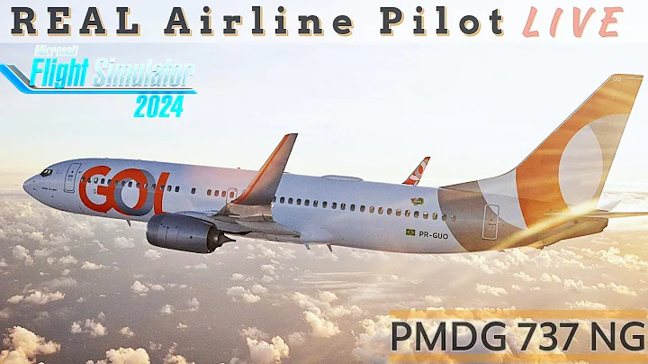 Sao Paulo Brasil | PMDG 737 | Real Airline Pilot | #boeing #pmdg #msfs2024