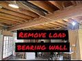 Remove Load Bearing Wall & Install Glulam Beam For Open Floor Plan