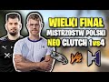 NEO CLUTCH 1vs4!! WIELKI FINAŁ MISTRZOSTW POLSKI!! REIKO ACE, AGO VS HONORIS - CSGO BEST MOMENTS