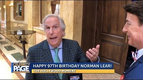 The Stars Wish Producer Norman Lear a Happy 97th Birthday! | Celebrity Page
