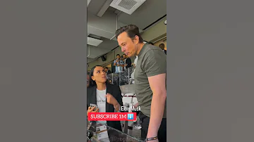 Meet Elon Musk Protected by his Humanoid Robot Bodyguard Eyes