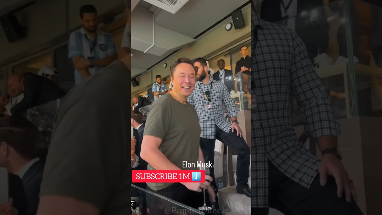 ⁣Meet Elon Musk Protected by his Humanoid Robot Bodyguard Eyes