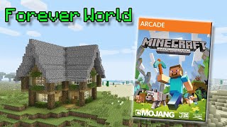 I Started a FOREVER WORLD In Minecraft Xbox 360 Edition!