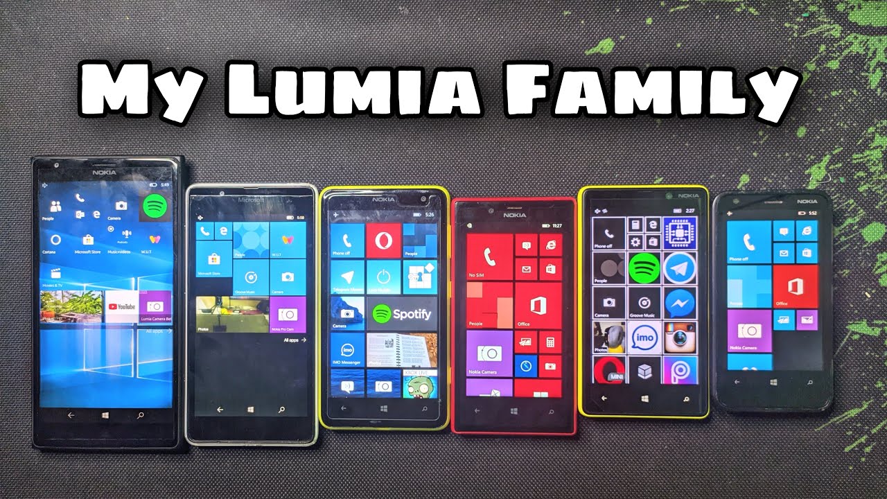 My Lumia Family |Nokia Lumia 540, 620, 625, 720, 820, 1520|Windows 8.1| Windows 10|Project Astoria|