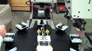 rotary table pad printer arrows