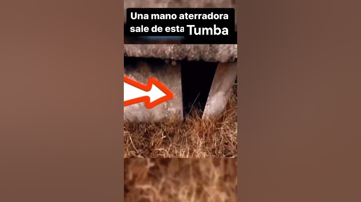 Mano aterradora sale de la Tumba ( lápida)