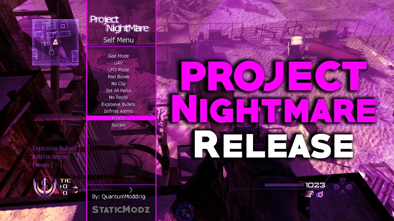 [PS3|MW2] Project Nightmare Mod Menu CFW + Download Link | 2018 - 