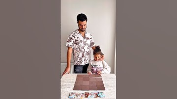 1vs1 Memory Test Who Wins This Amazing Challenge? #challenge #funnygame #familyfun #memorygame