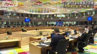 「大規模で厳しい結果に」EU、対ロ追加制裁で合意(2022年2月25日)