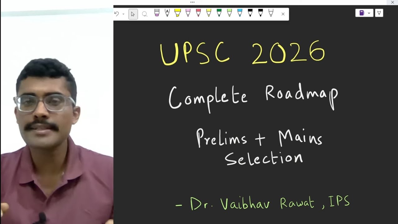 Live Making of Complete Roadmap for UPSC 2026 - YouTube