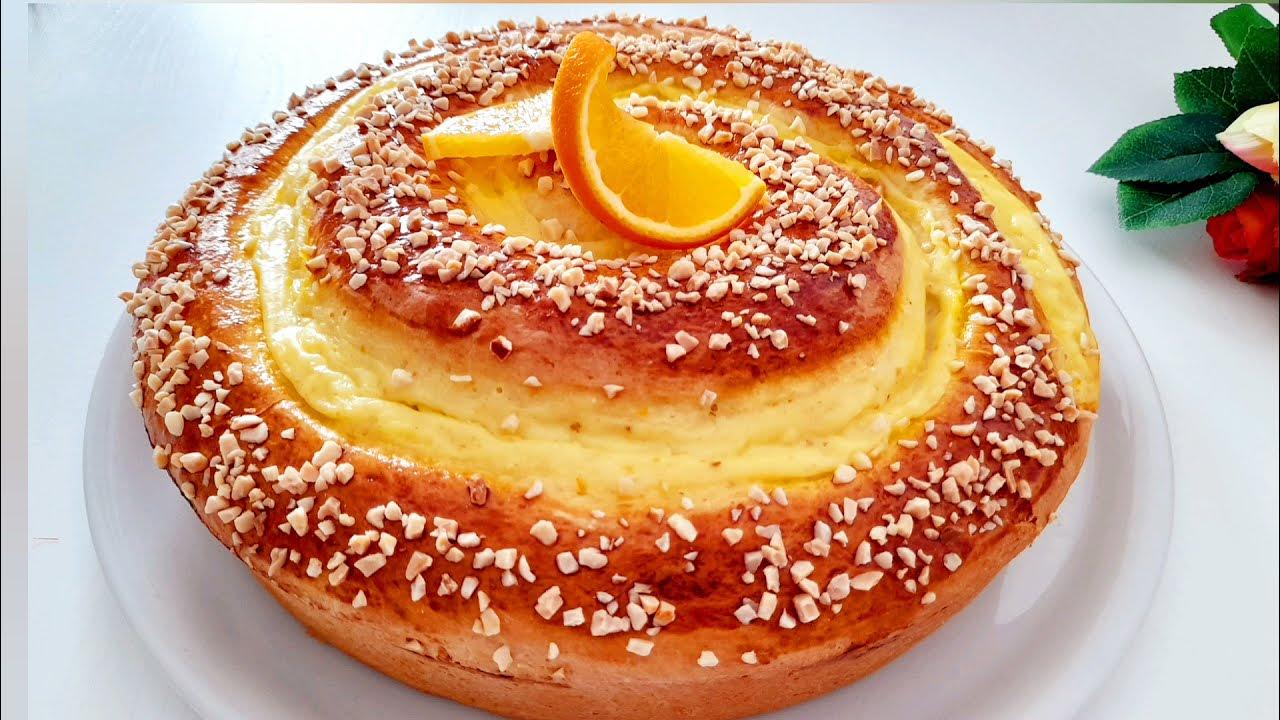 PAN BRIOCHE SOFFICISSIMO DA COLAZIONE con Crema pasticcera☕️ Breakfast