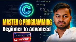 C Programming Full Course | Beginner to Advanced | Complete Series 2026