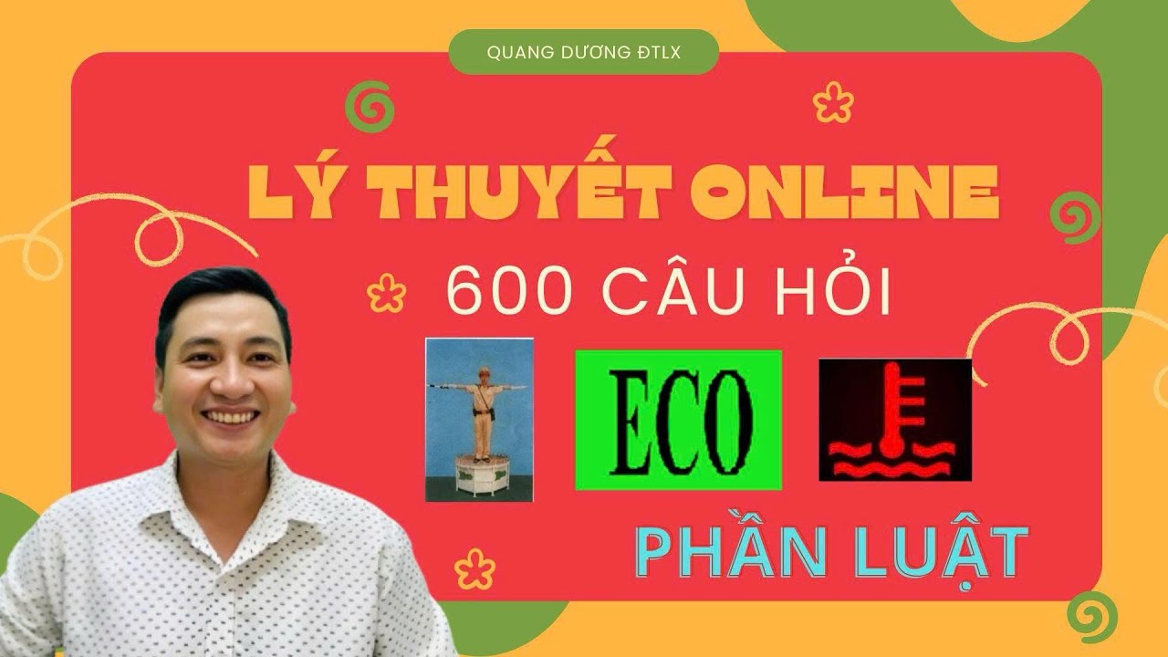 Dành Cho Anh Chị Bận Rộn|Học Online – Xem Lại Bất Cứ Lúc Nào| Luật GTÐB Lý Thuyết 600 Câu Luật Mới