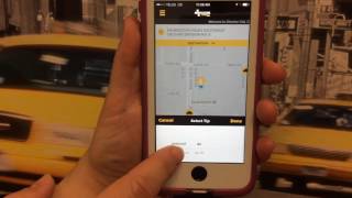 New In APP Payment on Checker Cab Calgary APP screenshot 1