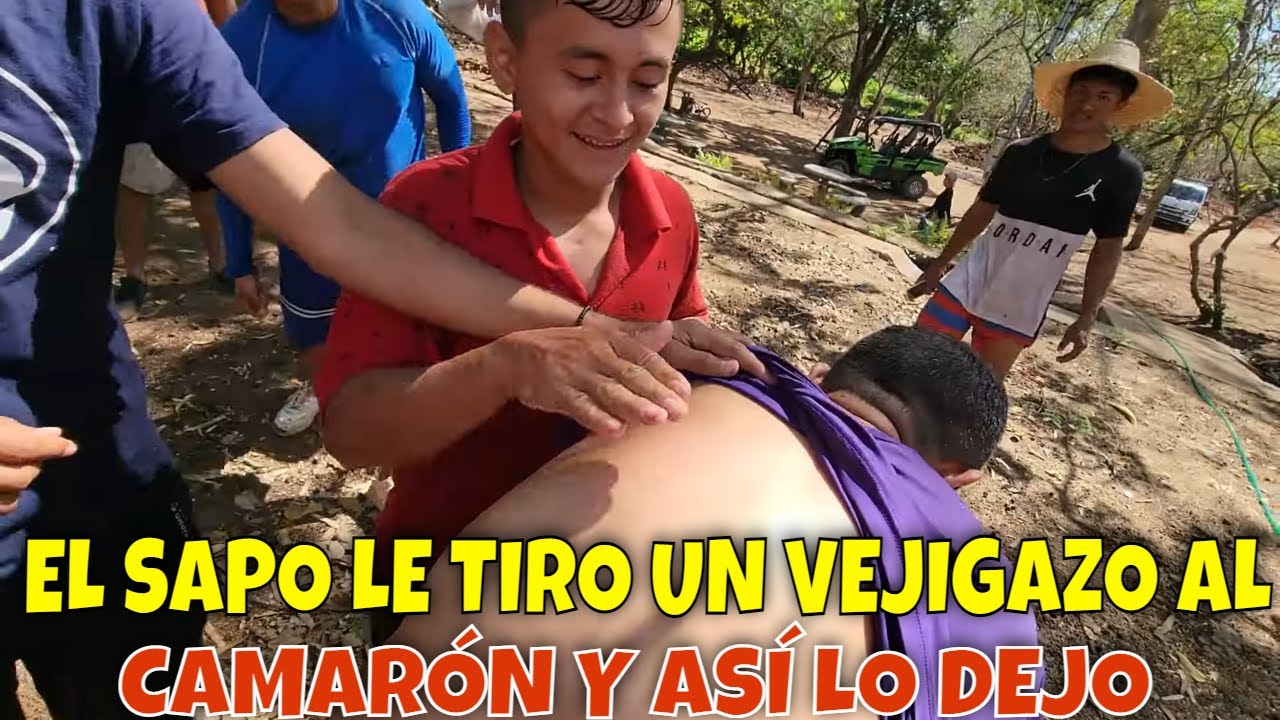 Guerr4 de vejigas y el Sapo le tiro  con todo al Camarón. Feliz cumpleaños Yanci. Parte 30