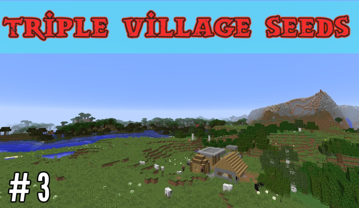 Cool Plains Village Minecraft Seeds 1 9 2 1 9 Youtube