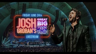 Josh Groban&#39;s Great Big Radio City Show livestream