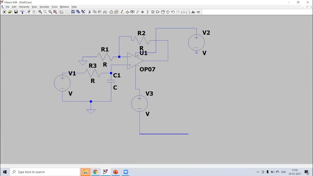 EXPERIMENT 7 OP AMP LPF,HPF USING LTSPICE SOFTWARE YouTube