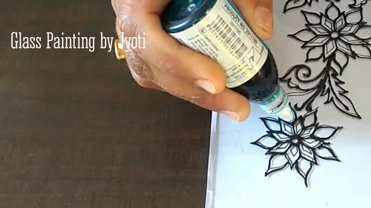 Easy and Simple Glass Painting for Tutorial for Beginners| Art and ...