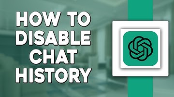 How To Disable Chat History & Training In ChatGPT (Quick and Easy)
