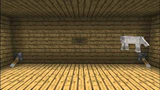 Minecraft Wolf + Sheep + Minecarts + Rails = [OLD]