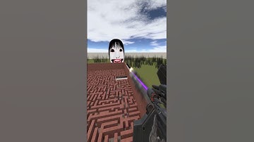 Destroying Yoshie Kimura in Big Maze Nextbot Gmod