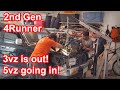 93 4Runner 5vz swap - Pulling the engine!