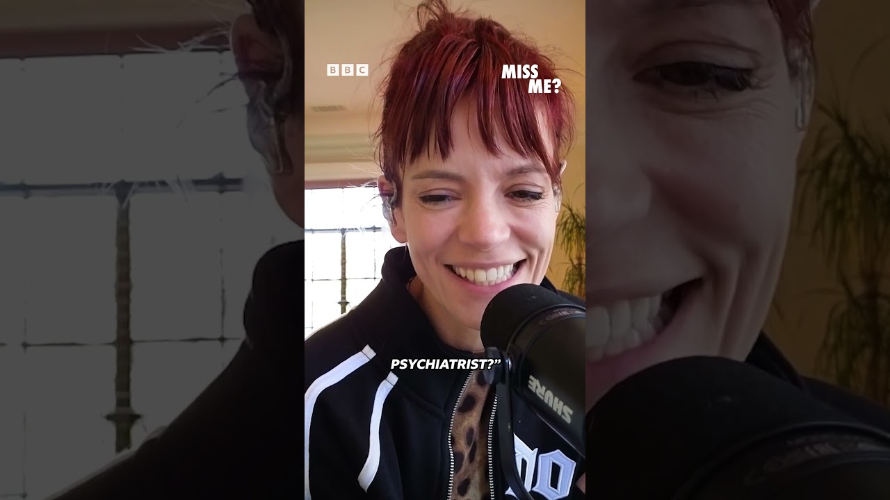 So what's so unusual about Lily Allen's therapist?  