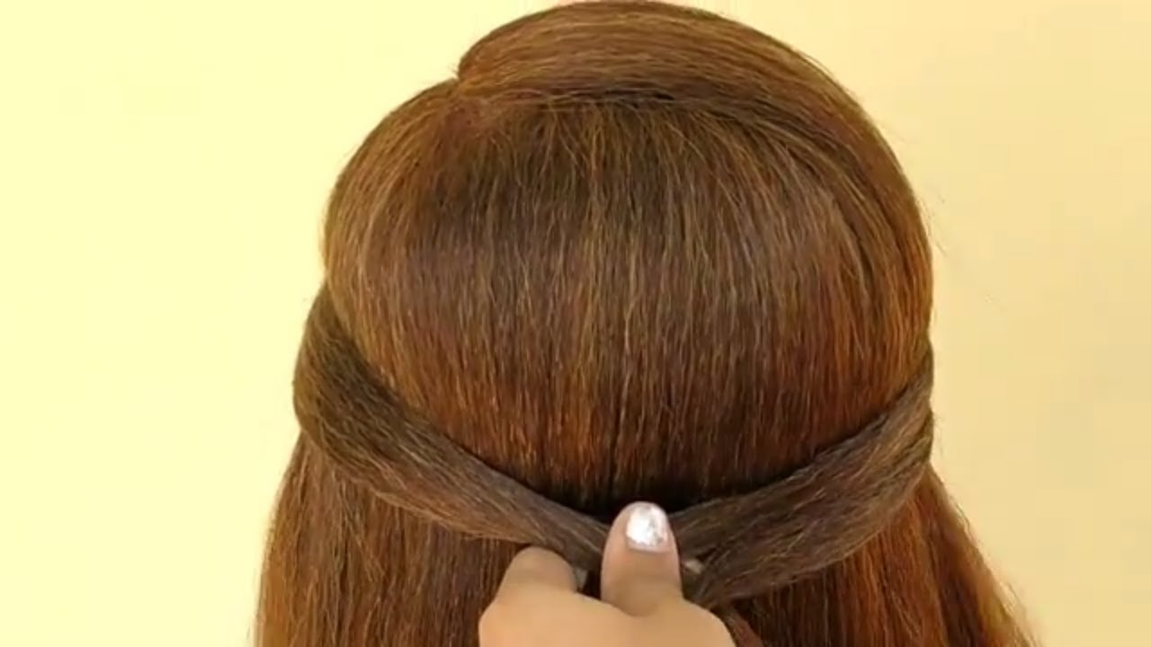 Easy And Simple Hairstyle Everyday Hairstyle YouTube